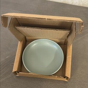 Blue Minimalist spoon rest.